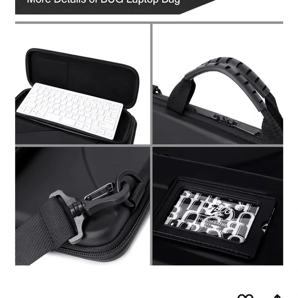 Black Laptop Sun Shade Case